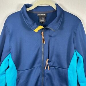 Burton Women's Size Small Blue 1/4 Quarter Zip Athletic Jacket